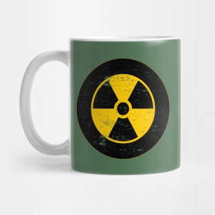 Mod target RadioActive sign distressed Mug